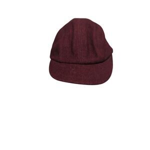 VTG J Crew Newsboy Hat Cap Wool? Made In USA Union Made